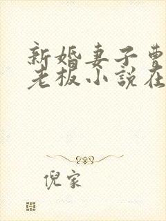 新婚妻子曹仁菜老板小说在线阅读封面