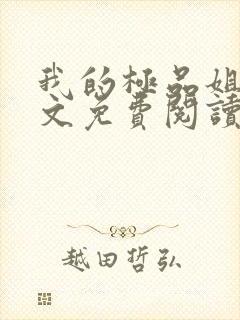 我的极品姐姐全文免费阅读