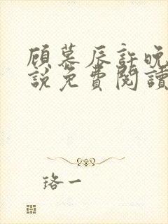 顾慕辰许晚音小说免费阅读最新章节