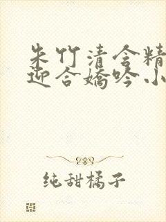 朱竹清含精肉臀迎合娇吟小说封面