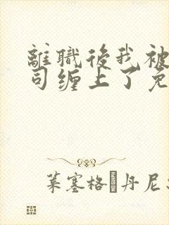 离职后我被前上司缠上了免费阅读全文