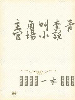 主角叫李青云的官场小说