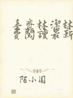 秦齐林洁林姨免费阅读最新章节