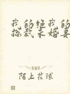 我的绝我的绝色总裁未婚妻封面