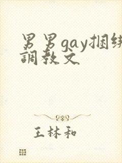 男男gay捆绑调教文封面