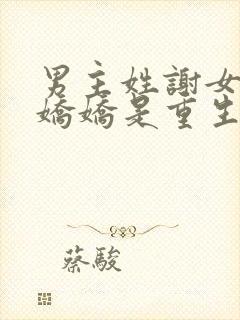 男主姓谢女主叫娇娇是重生的古言封面