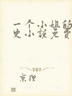 一个小姐的血泪史小说免费阅读封面