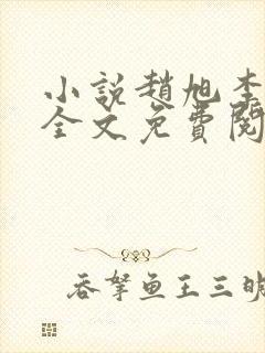 小说赵旭李晴晴全文免费阅读