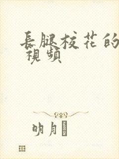 长腿校花的呻吟 视频