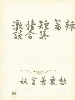 激情短篇辣文小说合集