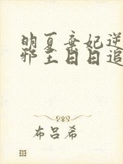 明夏弃妃逆袭:邪王日日追妻忙