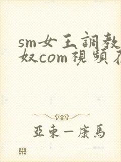 sm女王调教男奴com视频在线封面