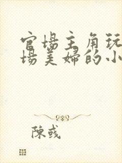 官场主角玩遍官场美妇的小说主角长