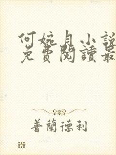 何婉月小说全文免费阅读最新章节