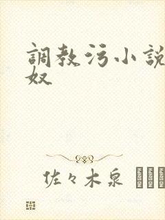 调教污小说高h奴