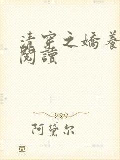 清穿之娇养皇妃阅读封面