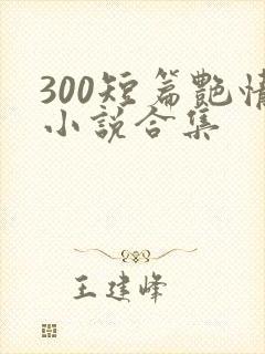 300短篇艳情小说合集