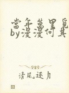 当年万里觅封侯by漫漫何其多全文免费阅读封面