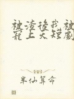 被渣后我被总裁宠上天短剧封面