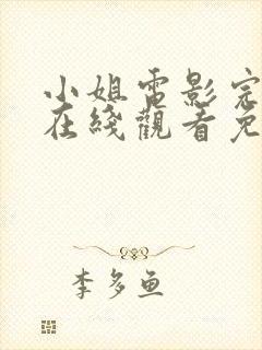 小姐电影完整版在线观看免费中文