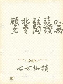 顾北弦苏o小说免费阅读无弹窗十