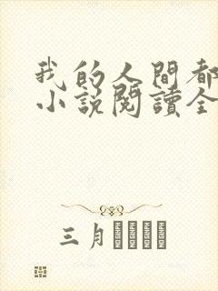 我的人间都是你小说阅读全文