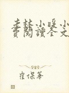 老林小暖小说免费阅读全文在线观看