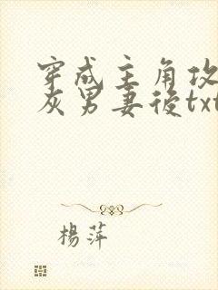 穿成主角攻的炮灰男妻后txt