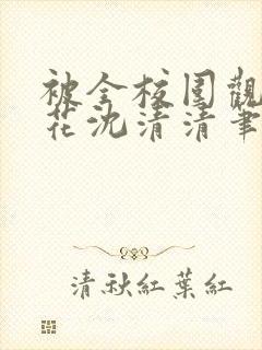 被全校围观的校花沈清清笔趣阁