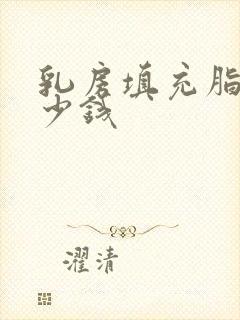 乳房填充脂肪多少钱封面