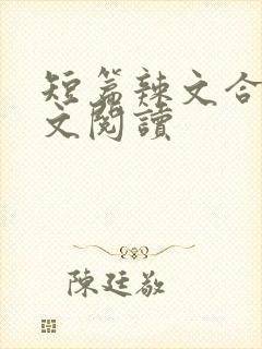 短篇辣文合集全文阅读封面