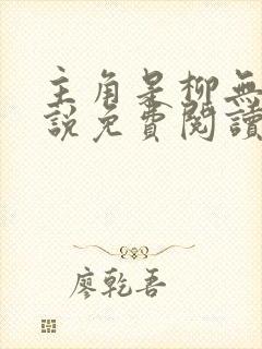 主角是柳无邪小说免费阅读封面