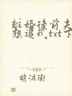 离婚后前夫总是想追我txt下载