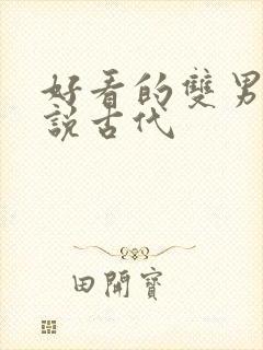 好看的双男主小说古代