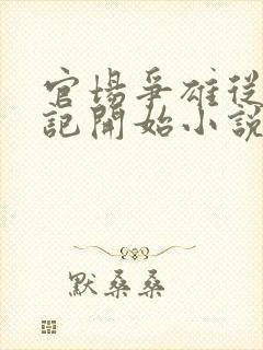 官场争雄从女书记开始小说封面