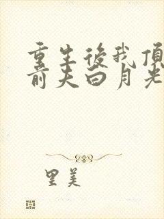 重生后我顶替了前夫白月光,