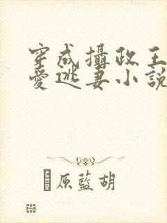 穿成摄政王的侍爱逃妻小说免费阅读