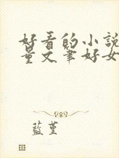 好看的小说高质量文笔好女生封面