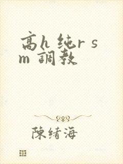 高h 纯r sm 调教
