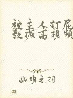 被主人打屁股调教撅高视频