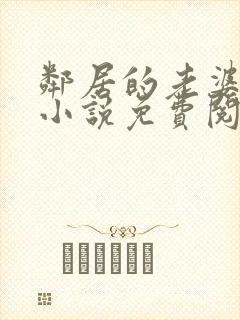 邻居的老婆王曼小说免费阅读