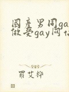国产男同gay做受gay网站封面