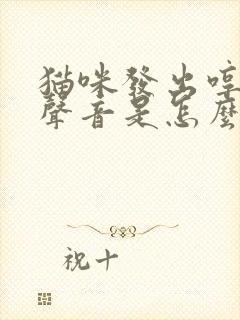 猫咪发出哼哼的声音是怎么回事