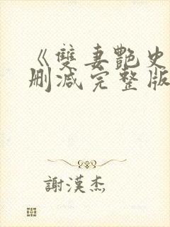 《双妻艳史》无删减完整版播放在线