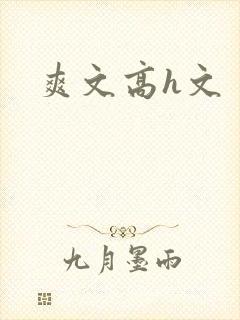 爽文高h文