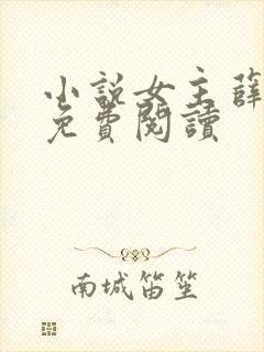 小说女主薛允禾免费阅读封面