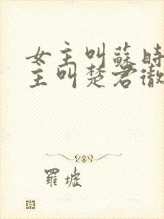 女主叫苏时锦男主叫楚君彻的小说