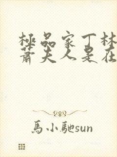 极品家丁林三和萧夫人是在哪一章