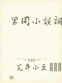 男同小说调教