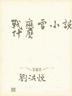 战恋雪小说讲的什么